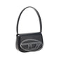 Black Calf Leather Bos Taurus Shoulder Bag