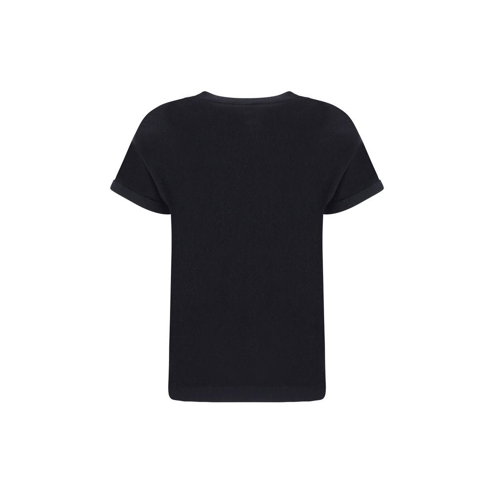 Black Nylon T-Shirt