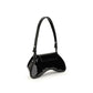 Black Polyethylene Shoulder Bag
