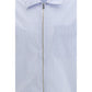 Blue Polyamide Pattern Shirt