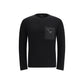 Black Wool Oves Aries Sweatshirt