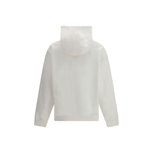 White Cotton Sweatshirt