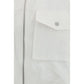 White Polyester Shell Jacket