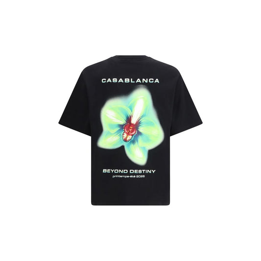 Black Cotton T-Shirt