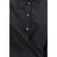 Black Cotton Dress Shirt