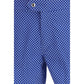 Blue Polyester Short And Mini Shorts