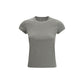 Gray Cotton T-Shirt