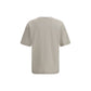 Beige Cotton T-Shirt
