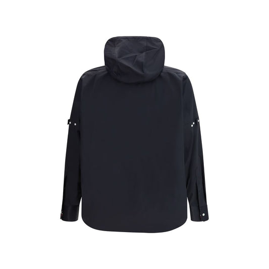 Black Polyamide Sweatshirt