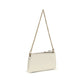Beige Calf Leather Bos Taurus Shoulder Bag