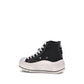 Black Polyethylene High Top Sneakers