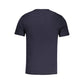 Blu Cotton Men T-Shirt