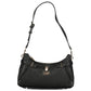 Black Polyurethane Women Handbag