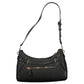 Black Polyurethane Women Handbag