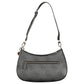 Black Polyurethane Women Handbag