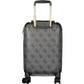 Black Polyurethane Women's Travel Trolley