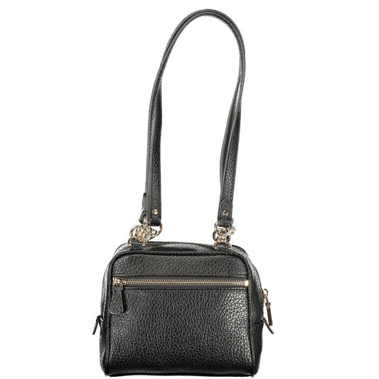 Nero Polyurethane Women Handbag