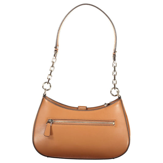 Marrone Poliuretano Women Handbag