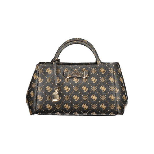 Marrone Poliuretano Women Handbag