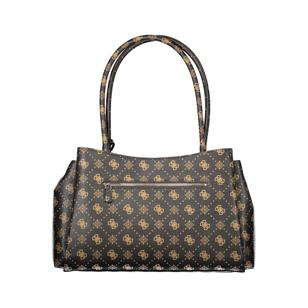 Marrone Poliuretano Women Handbag