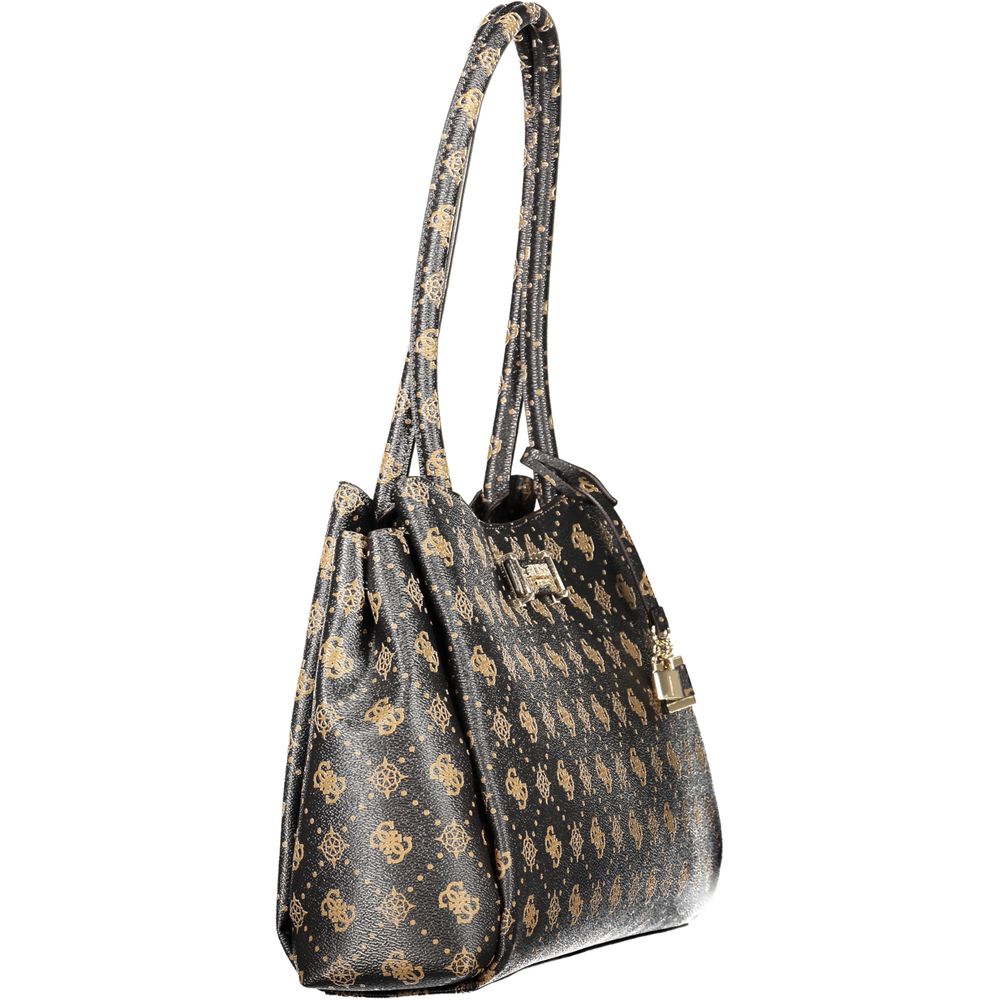 Marrone Poliuretano Women Handbag