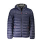 Blu Poliammide Men's Jacket