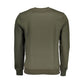 Green Cotton Men Sweater