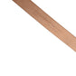 Men Brown Goatskin Leather Metal Buckle Belt