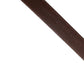 Men Brown Classic Leather Metal Buckle Belt