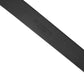 Men Black Calfskin Leather Square Buckle Belt
