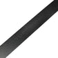Men Black Classic Leather Logo Buckle Belt