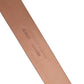 Black Double Strap Leather Silver Buckle Belt
