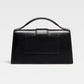 Black Leather Le Grand Bambino Handbag