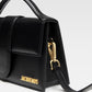 Black Leather Le Grand Bambino Handbag