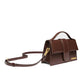 Midnight brown Leather Le Grand Bambino Handbag