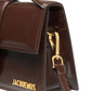 Midnight brown Leather Le Grand Bambino Handbag