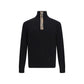 Black Wool Sweatshirt