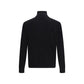 Black Wool Sweatshirt