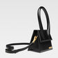 Black  leather Le Chiquito moyen bag
