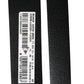 Men Black Exotic Leather Double Strap Belt