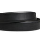 Men Black Classic Leather Metal Buckle Belt