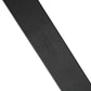 Men Black Classic Leather Metal Buckle Belt
