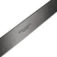 Black Classic Calf Leather Metal Buckle Belt