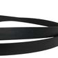 Men Black Leather Classic Metal Buckle Belt