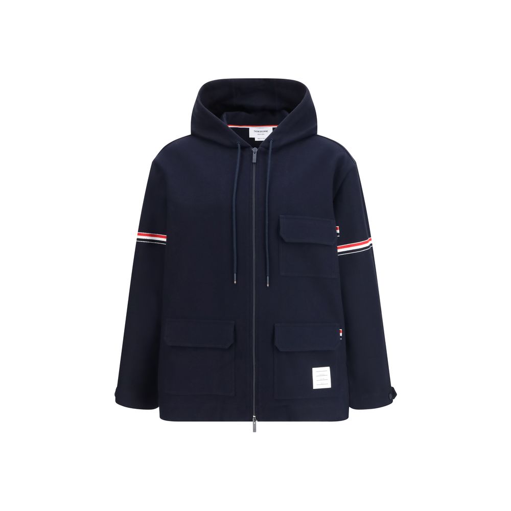 Blue Cotton Parka