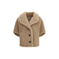 Beige Alpaca Vicugna Pacos Coat
