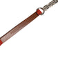 Red Velvet Crystals Chain Embellished Belt