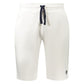 White Cotton Men's Sweatpant