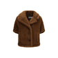 Brown Alpaca Vicugna Pacos Coat