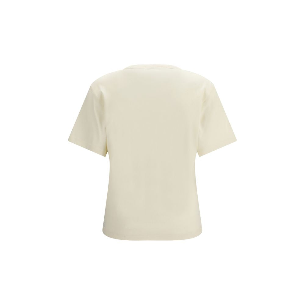 Beige Cotton T-Shirt